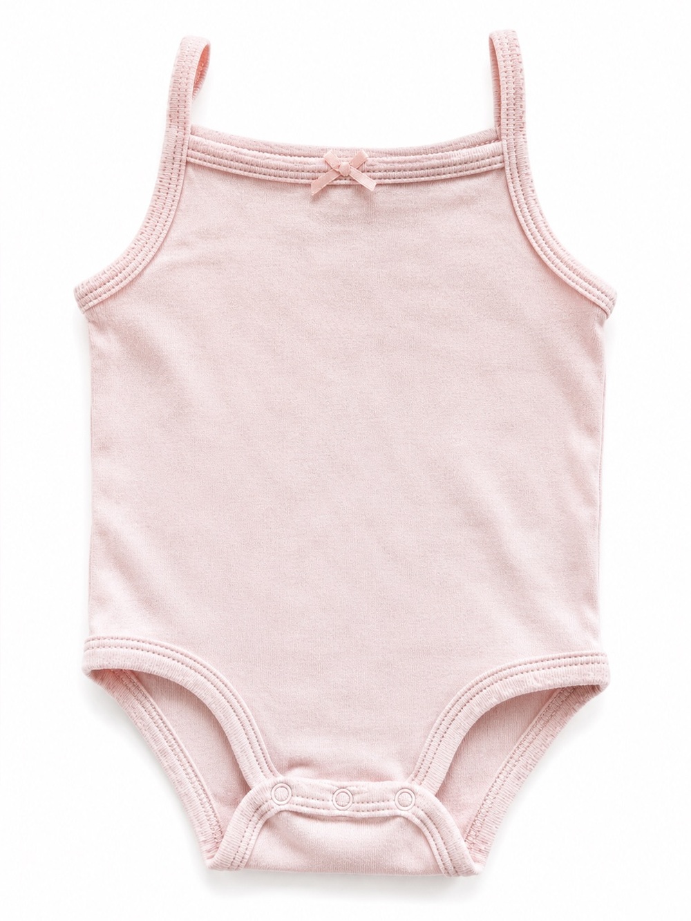 🌟 3/$15 Bundle Sale 🌟 H&M Organic Cotton Light Pink Sleeveless Baby Bodysuit